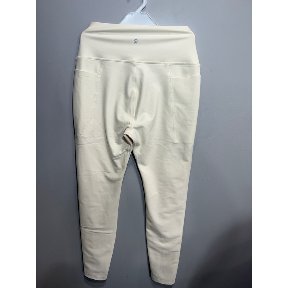 Peloton Cadent High Rise Pocket Legging XL Off White WB00843-101 NWT